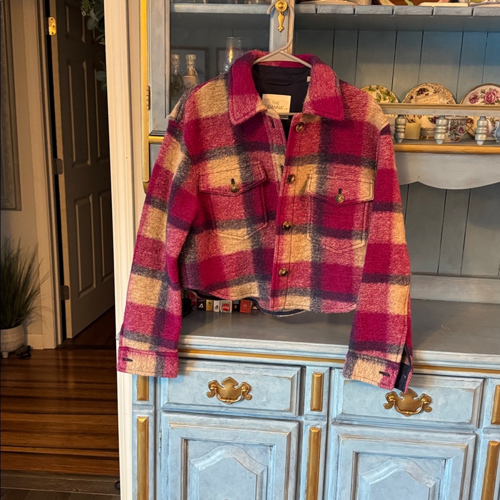 The Ganna Plaid Wilfred Free Wool-Blend Jacket - Picture 2 of 9
